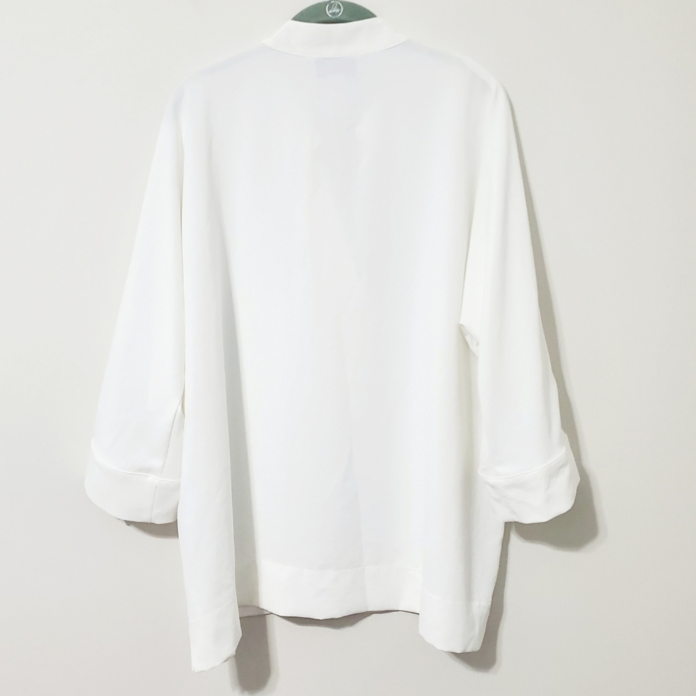 Joseph Ribkoff Vanilla Boxy Top Dolman Sleeves Size 14 NEW - Picture 10 of 13